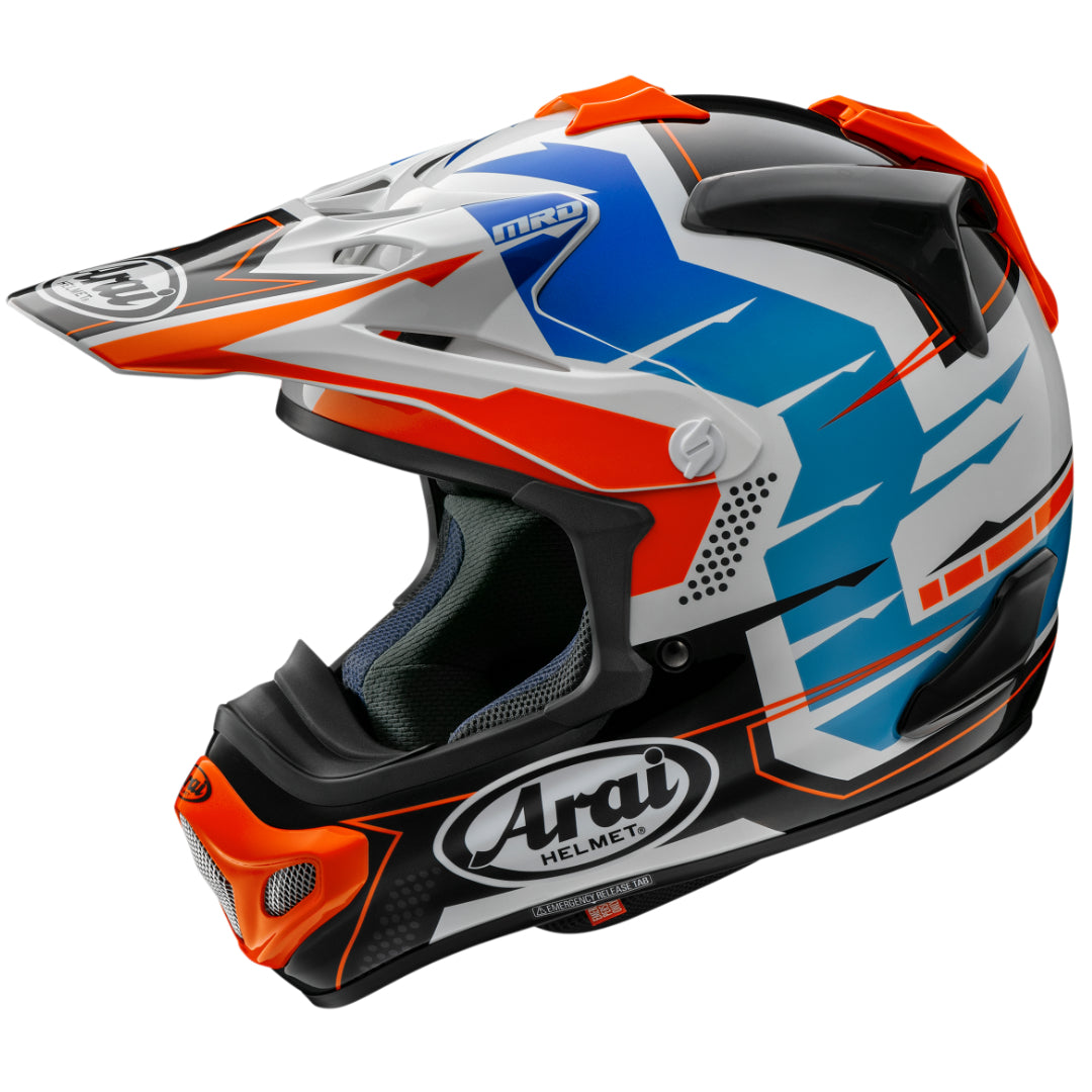 Arai MX-V Evo Stingray MX Helmet Red