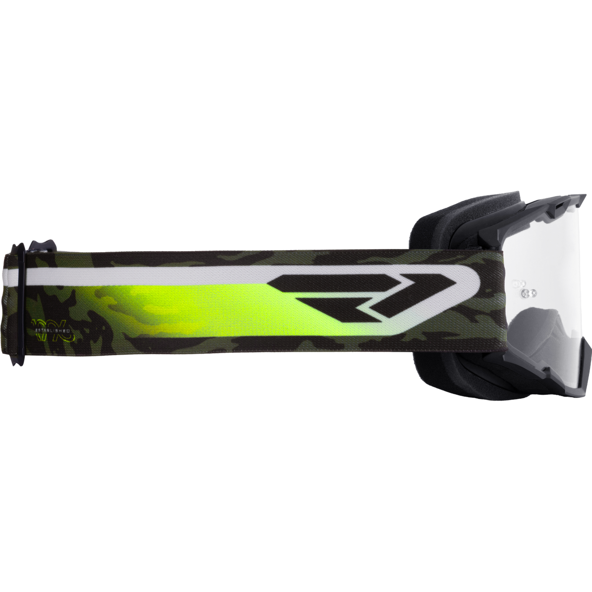 FXR Maverick Prime MX Goggle 2027 Army Camo/HiVis