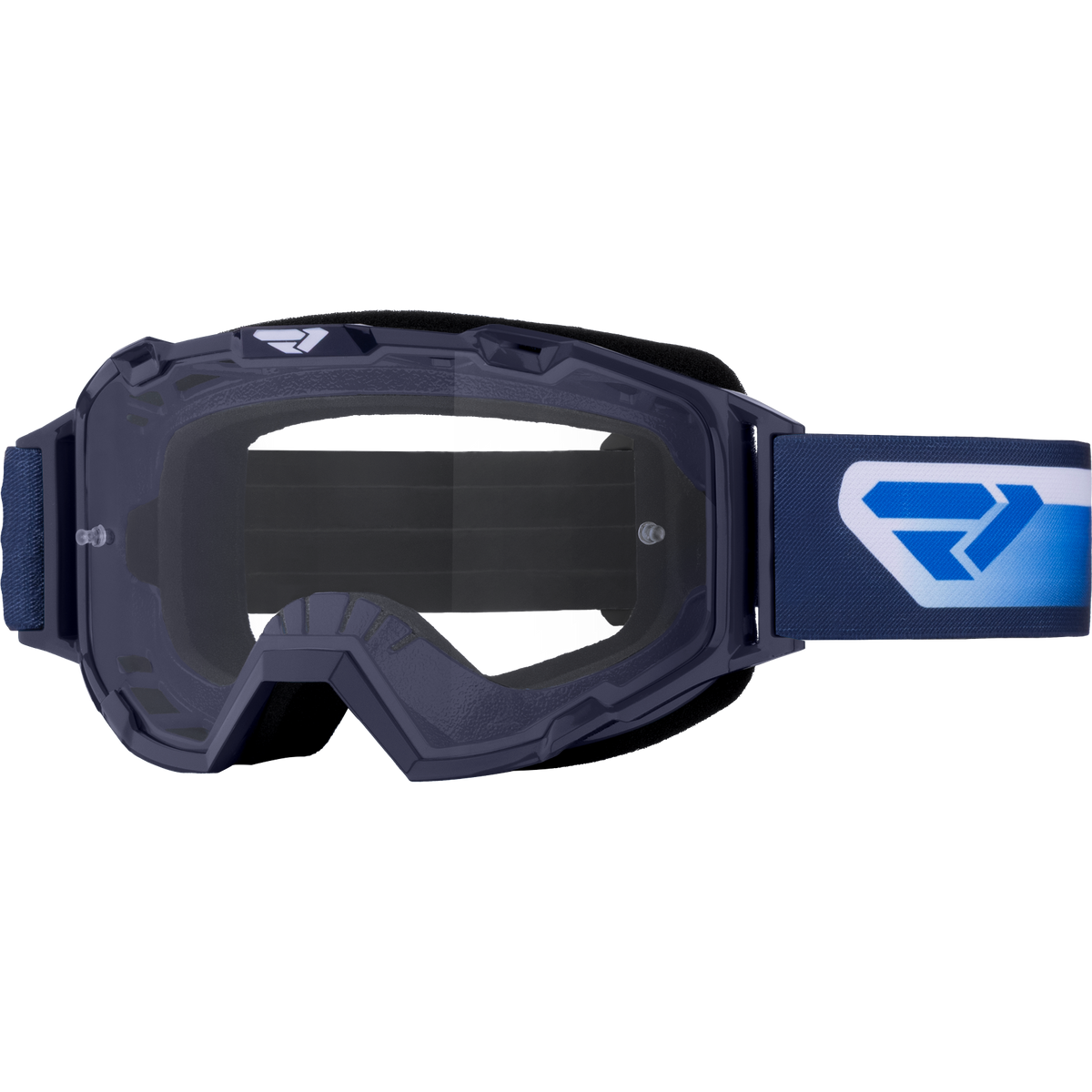 FXR Maverick Prime MX Goggle 2027 Navy/White