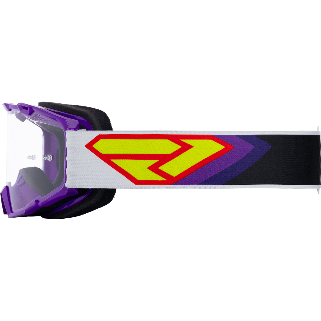 FXR Maverick Prime MX Goggle 2026 Purple/White/Black