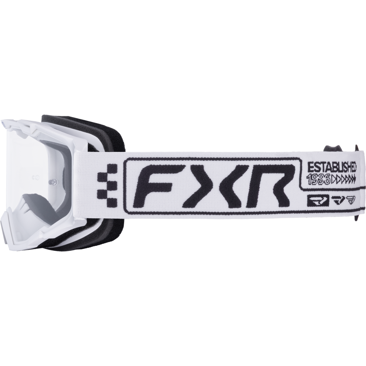 FXR Maverick Prime MX Goggle 2027 White/Black