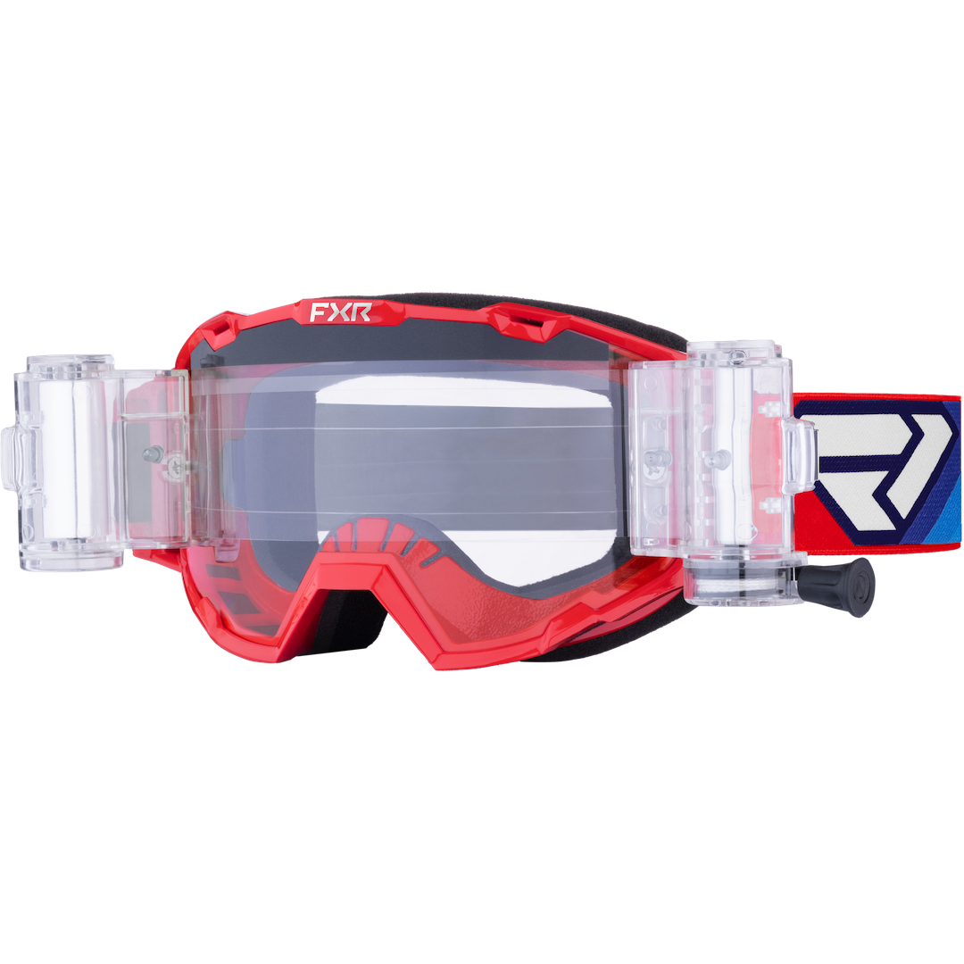 FXR Maverick Prime  Roll-Off Goggle 2026 Red
