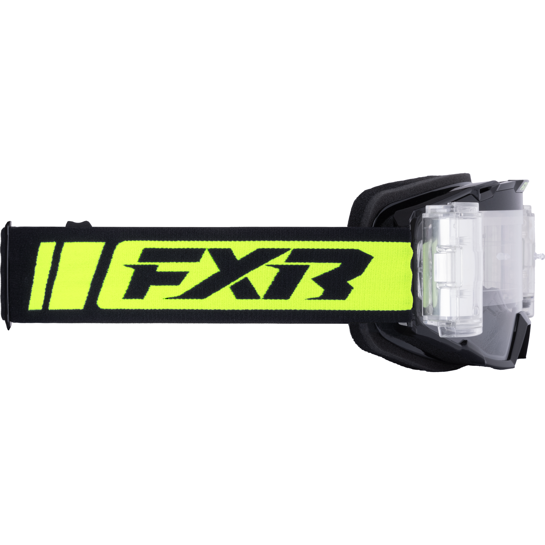 FXR Maverick Prime Roll-Off Goggle 25 Black/HiVis
