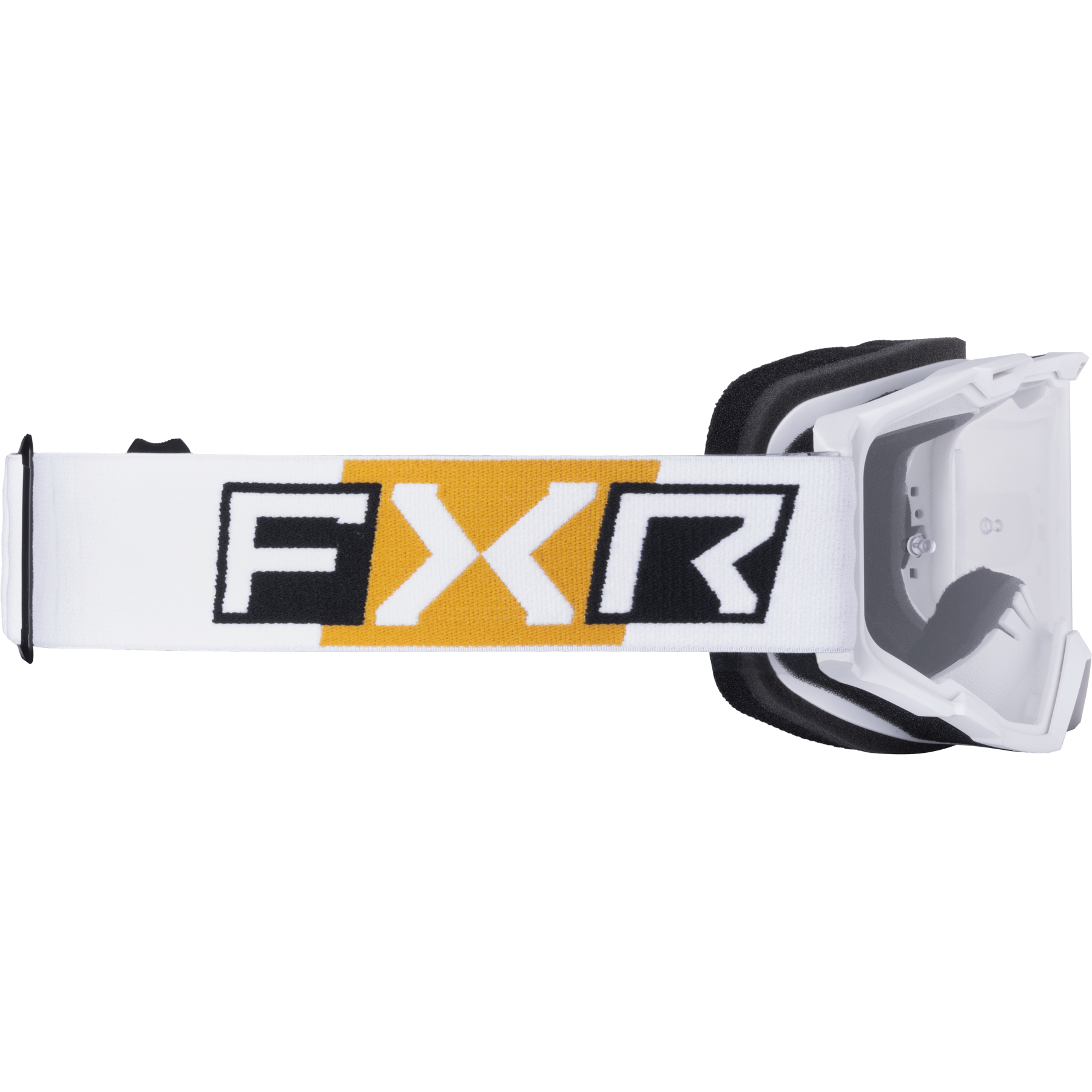 FXR Maverick Prime MX Goggle 25 White/Gold