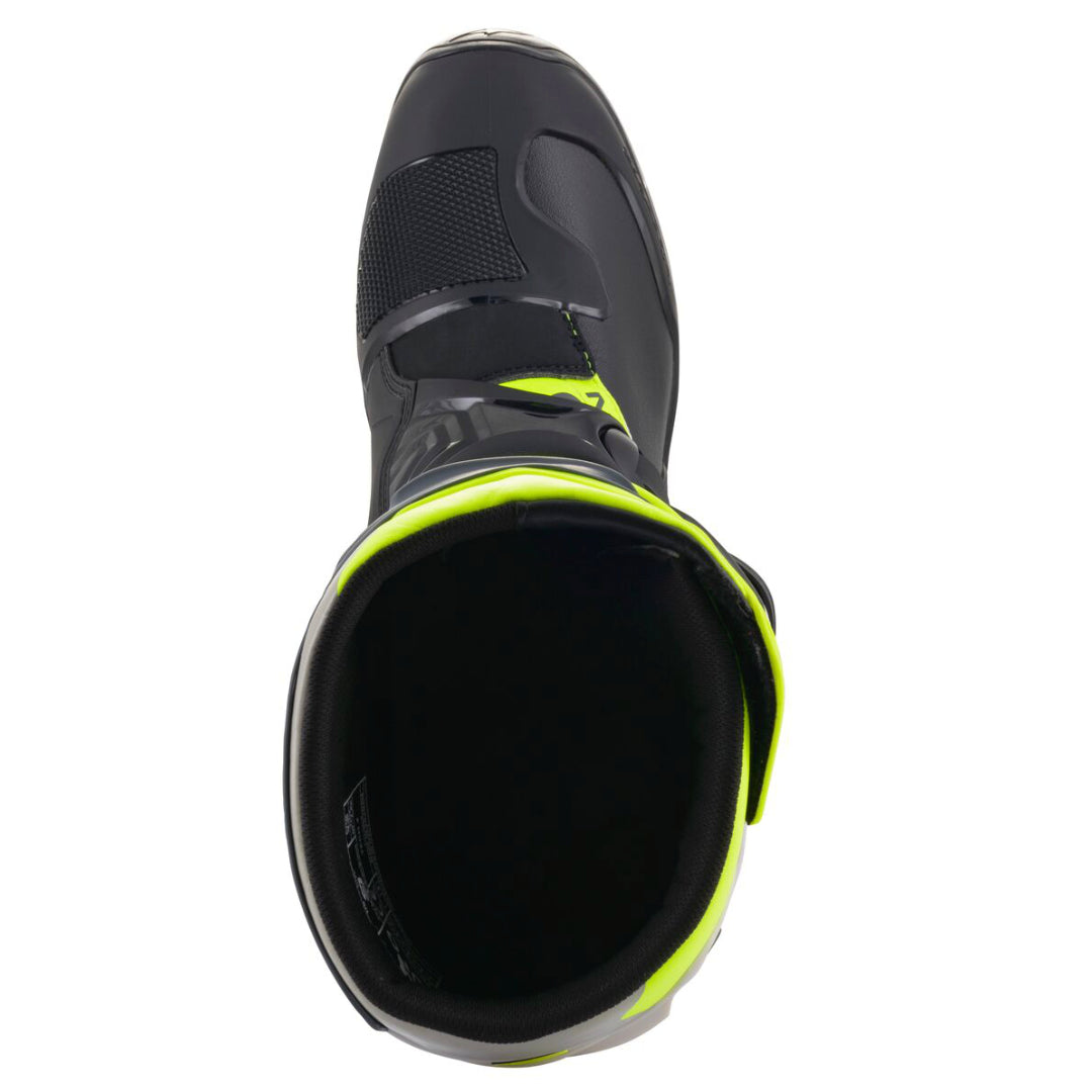Alpinestars Tech 3 Motocross Boots Black/Cool Grey/Yellow Flo