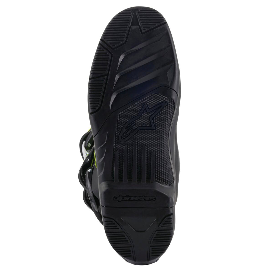 Alpinestars Tech 3 Motocross Boots Black/Cool Grey/Yellow Flo