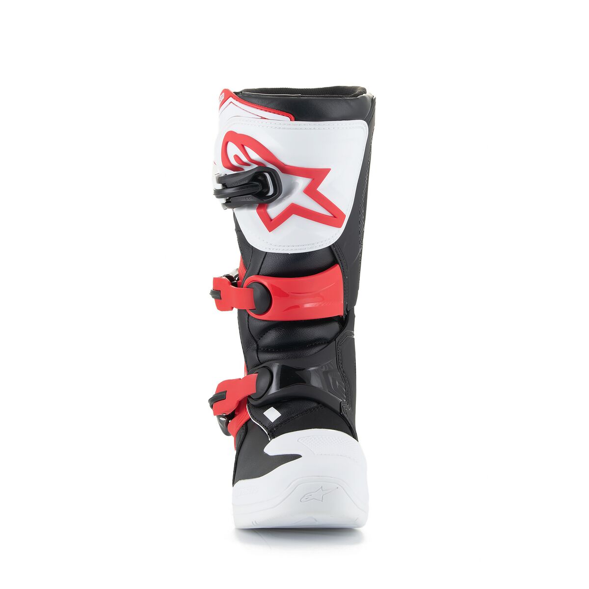 Alpinestars Tech 3s YOUTH Motocross Boots White/Black/Bright Red