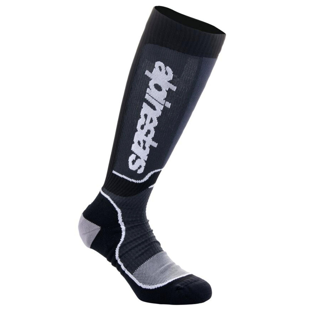 Alpinestars YOUTH MX PLUS Child Cross Enduro Motorcycle Socks Black White P129722 Alpinestars YOUTH MX PLUS Child Cross Enduro Motorcycle Socks Black White P129722
