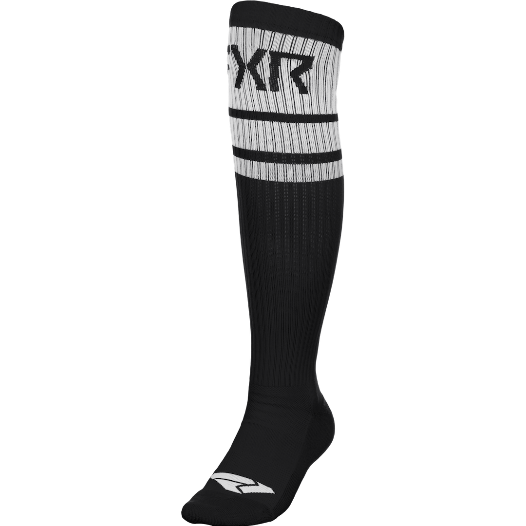 FXR Moto MX Socks 2026 Black/White