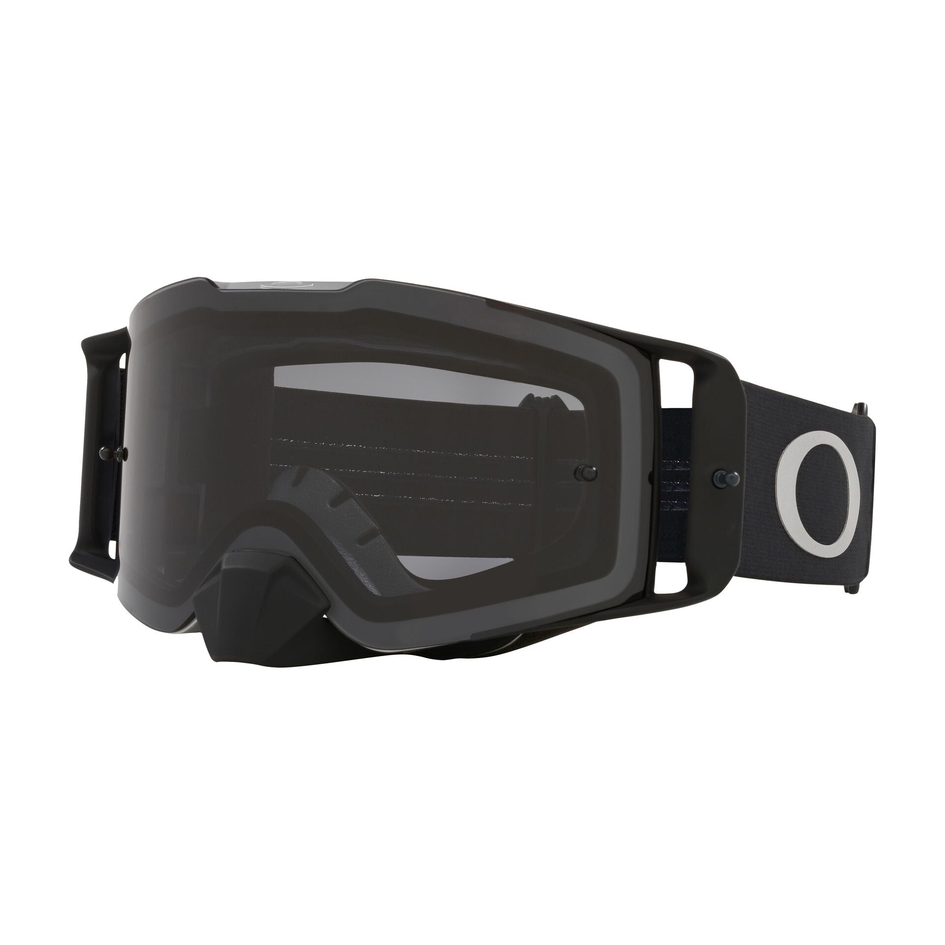Oakley Front Line MX Goggle Tuff Blocks Black/Gunmetal - Dark Grey Lens