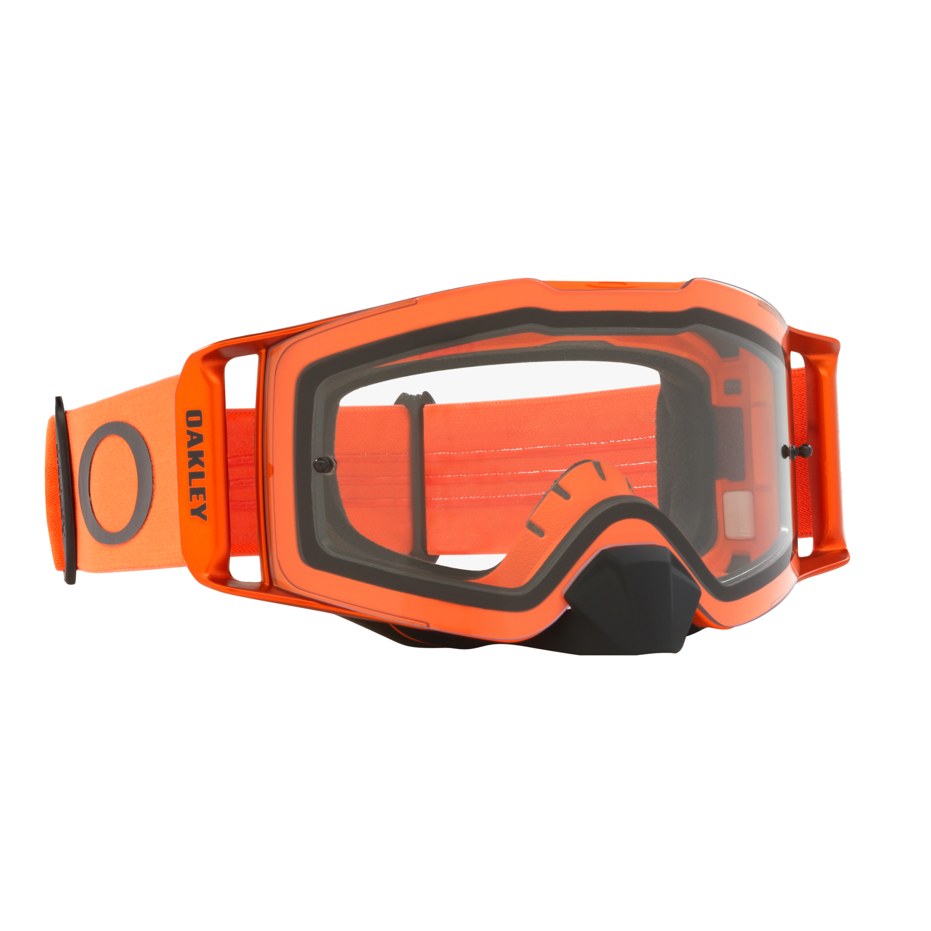 Oakley Front Line MX Goggle Moto Orange - Clear Lens