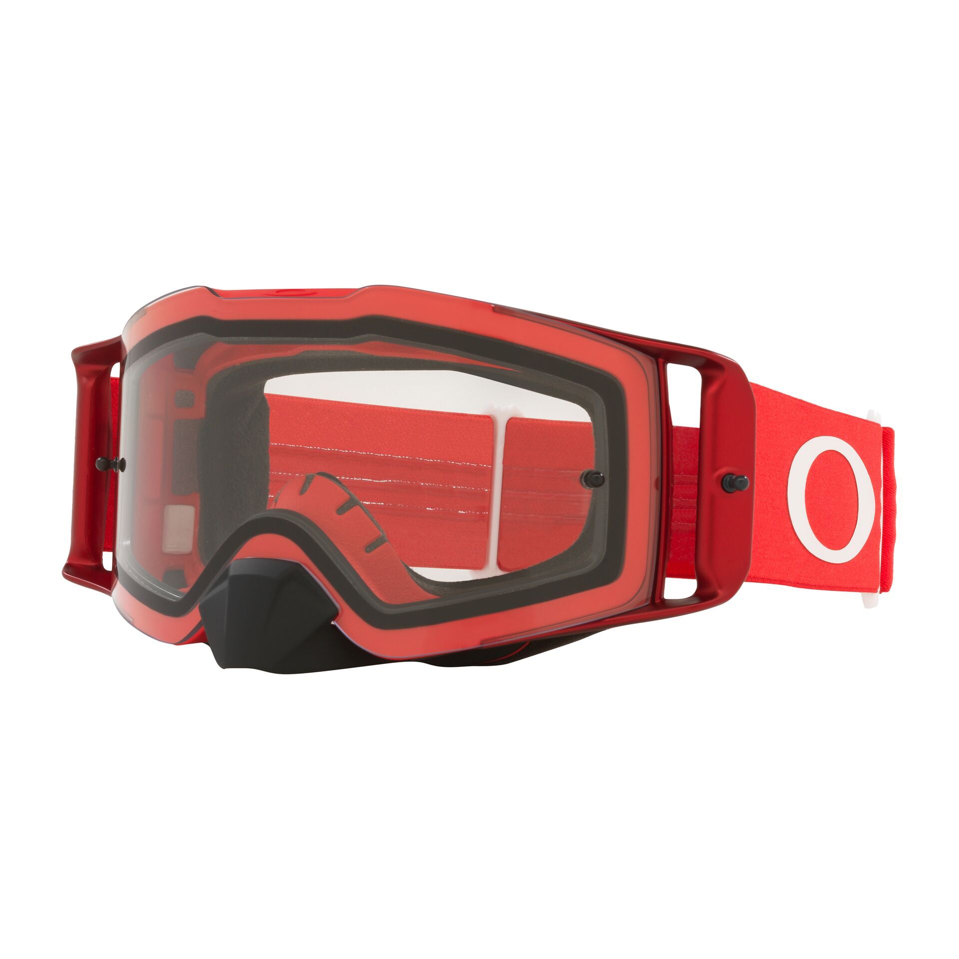 Oakley Front Line MX Goggle Moto Red - Clear Lens