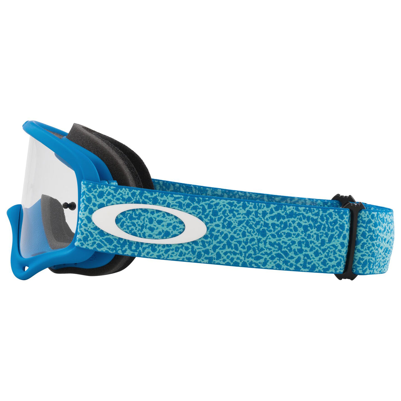 Oakley O Frame MX Goggle Sexton Blue Crackle - Clear Lens