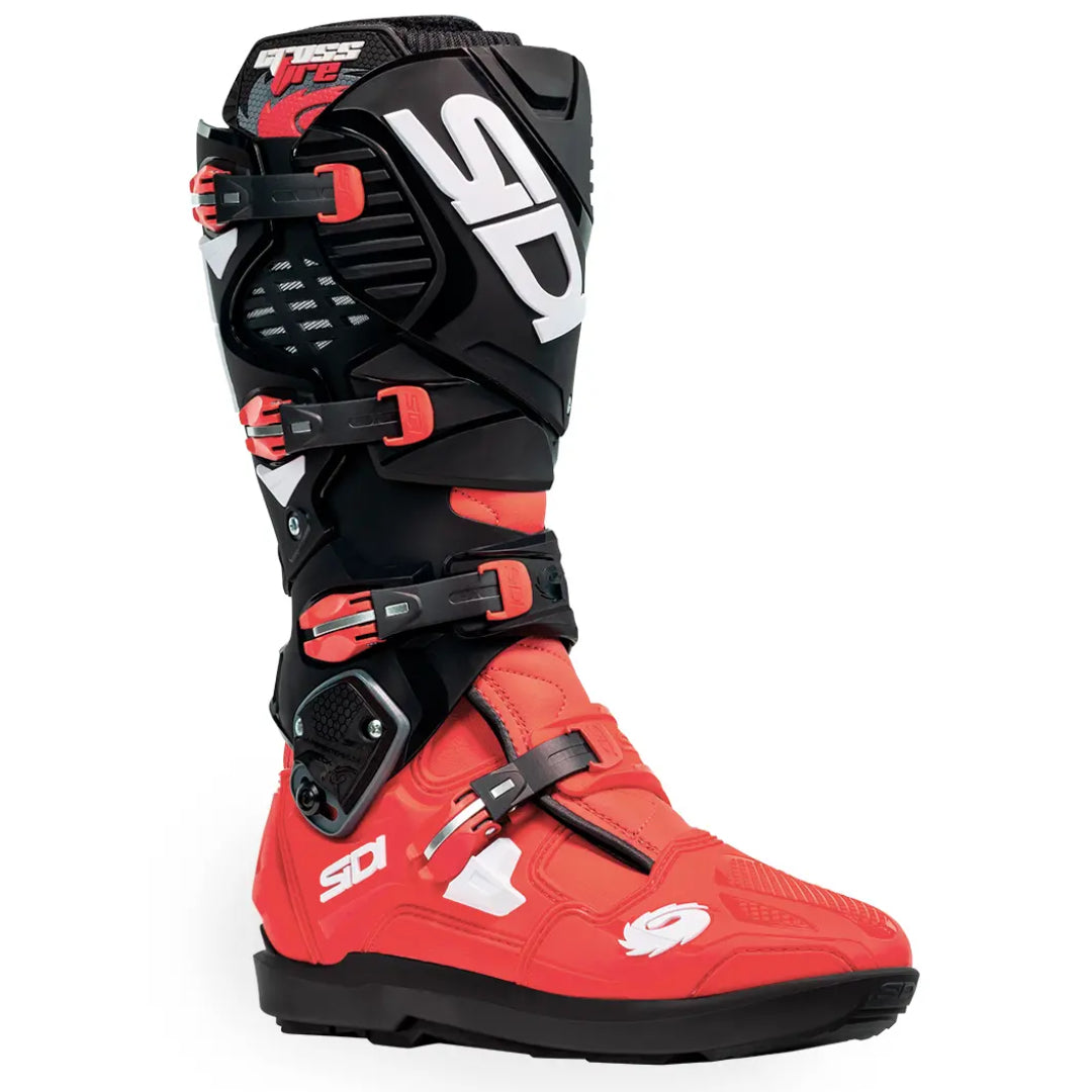 Sidi Crossfire 3 SRS CE Boots Red/Red/Black