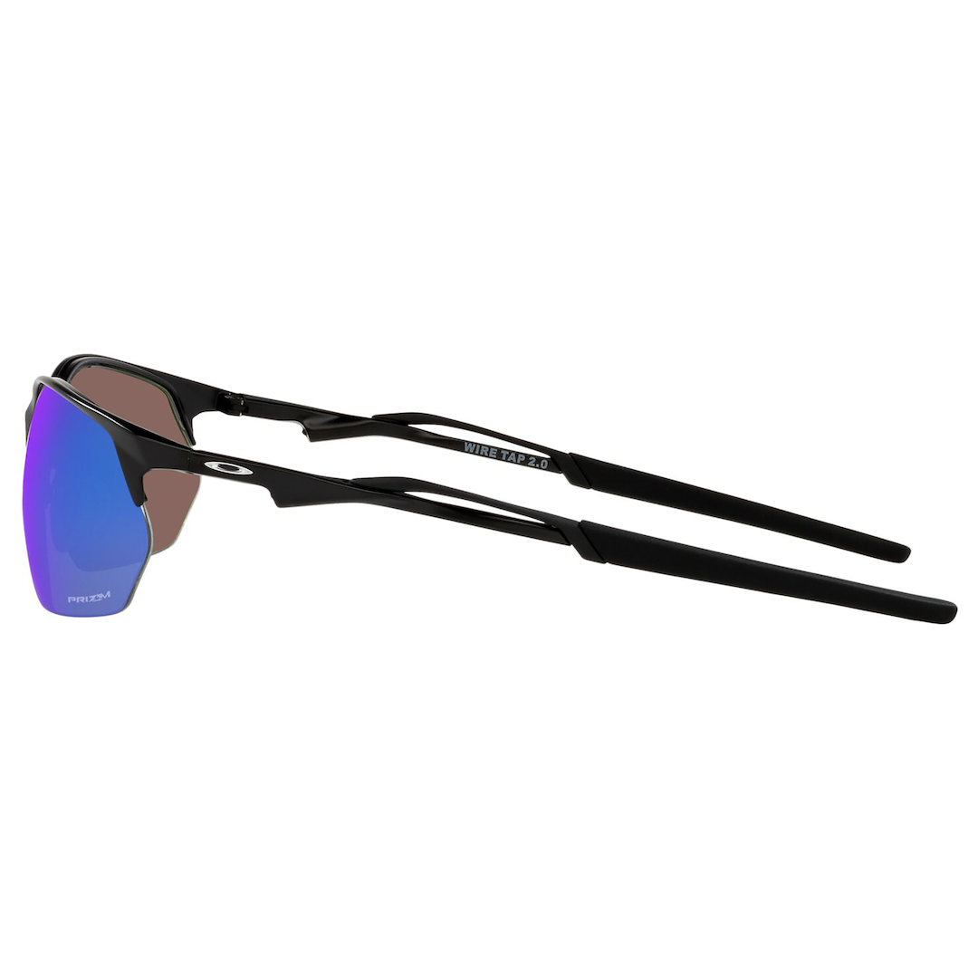 Oakley Wire Tap 2.0 Sunglasses Adult (Satin Black) Prizm Sapphire Lens