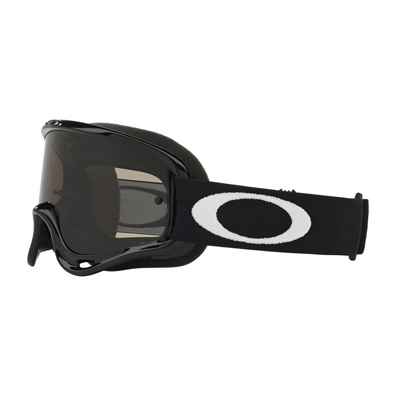 Oakley O Frame MX Goggle Jet Black - Dark Grey Lens