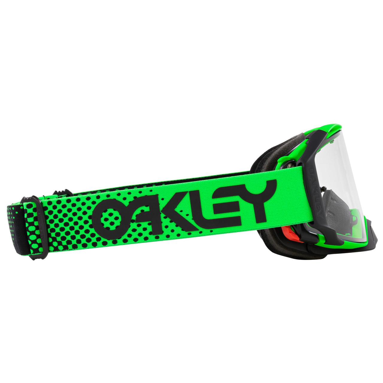 Oakley Airbrake MX Goggle Moto Green - Clear Lens