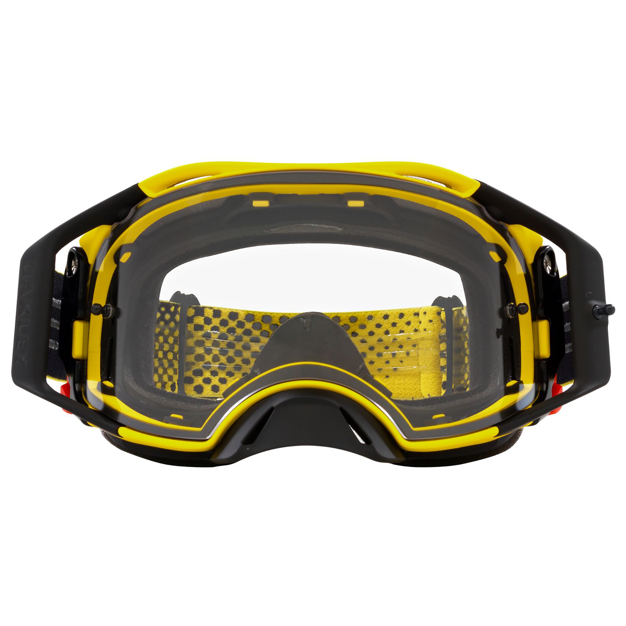Oakley Airbrake MX Goggle Moto Yellow - Clear Lens