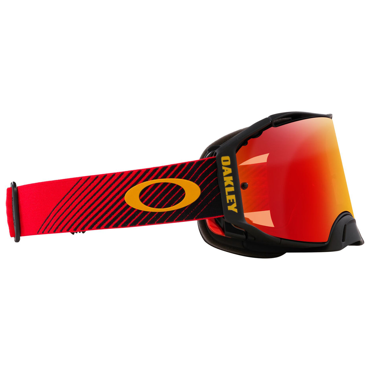 Oakley Airbrake MX Goggle Red Flow - Prizm Torch Lens
