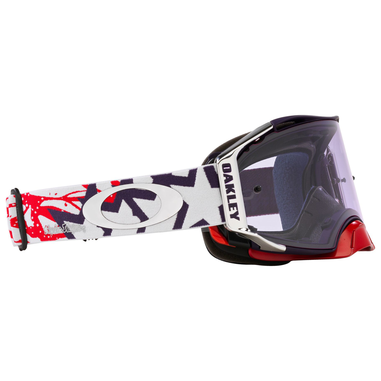 Oakley Airbrake MX TLD Collection Goggle Red/White/Blue Stars - Prizm Low Light Lens