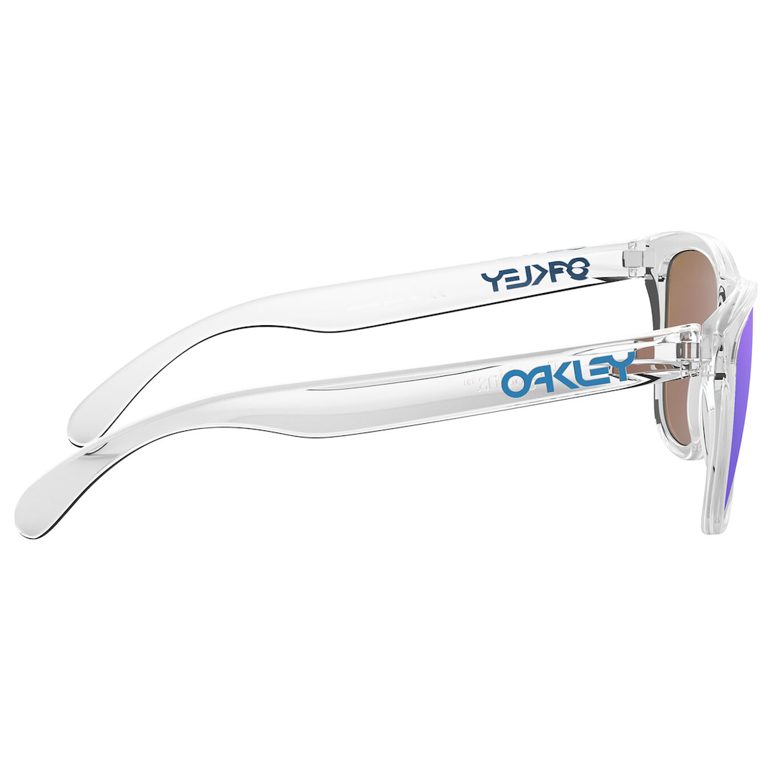 Oakley Frogskins Sunglasses Adult (Clear) Prizm Sapphire Lens