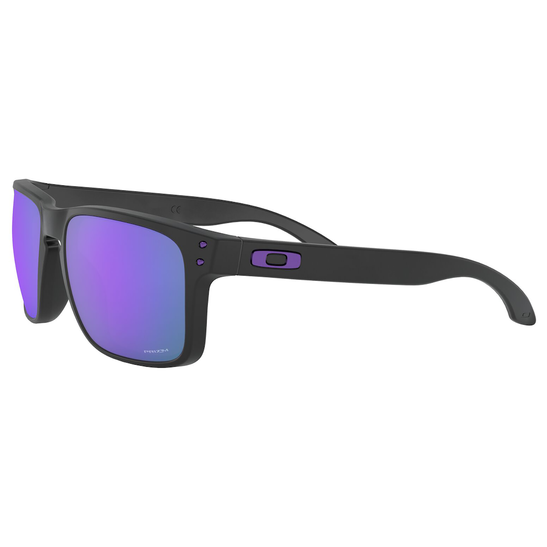 Oakley Holbrook Sunglasses Adult (Matte Black) Prizm Violet Lens