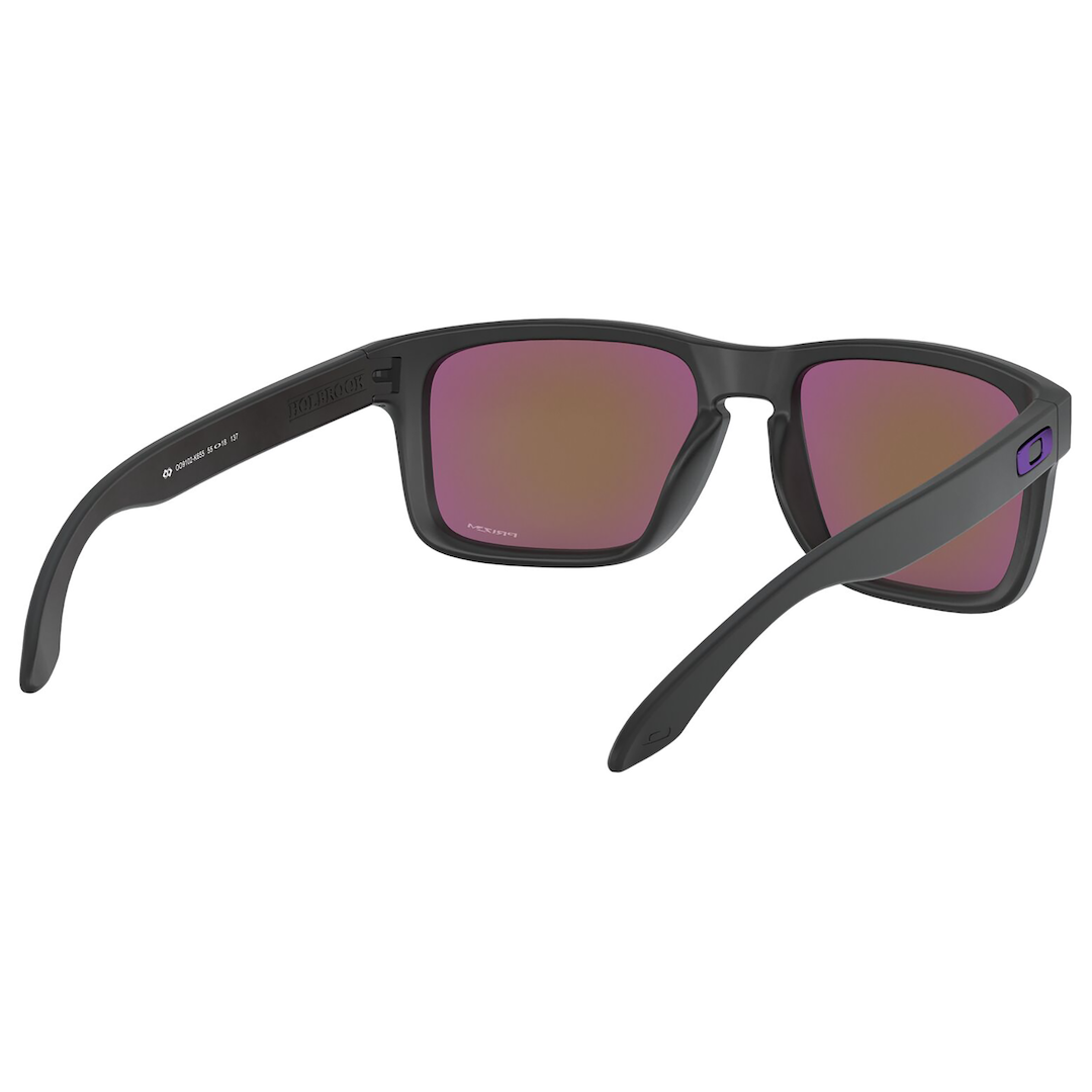 Oakley Holbrook Sunglasses Adult (Matte Black) Prizm Violet Lens
