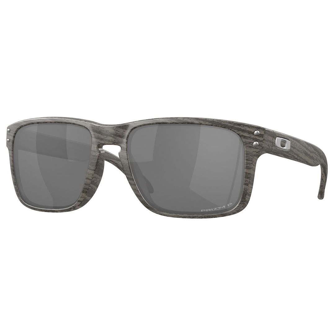 Oakley Holbrook Sunglasses Adult (Woodgrain) Prizm Black Polarized Lens