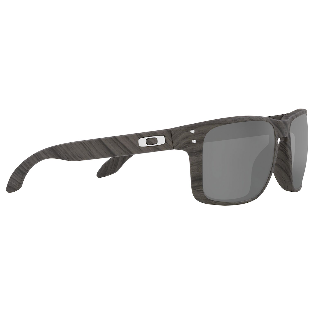 Oakley Holbrook Sunglasses Adult (Woodgrain) Prizm Black Polarized Lens