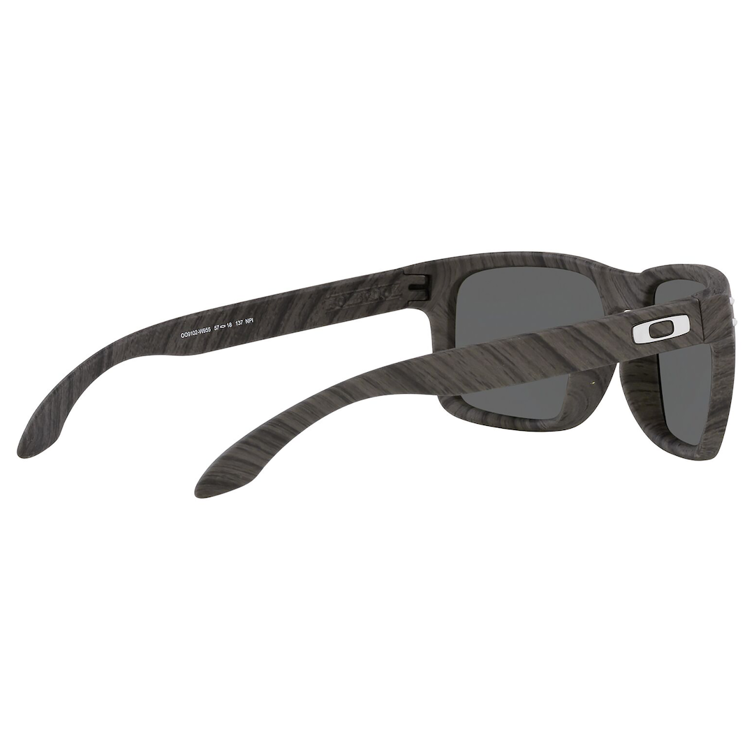 Oakley Holbrook Sunglasses Adult (Woodgrain) Prizm Black Polarized Lens