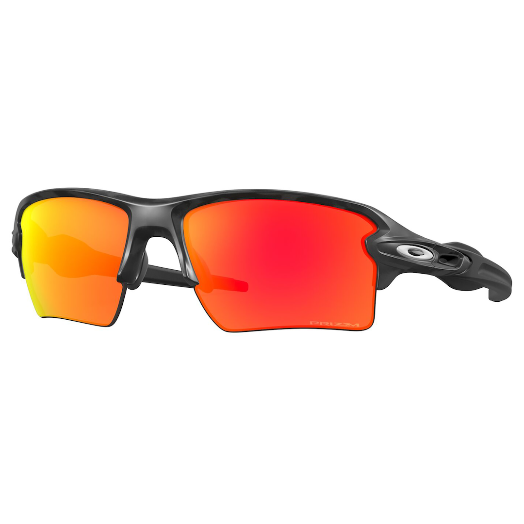 Oakley Flak 2.0 XL Sunglasses Adult (Black Camo) Prizm Ruby Lens