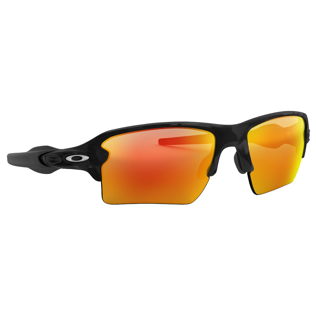 Oakley Flak 2.0 XL Sunglasses Adult (Black Camo) Prizm Ruby Lens