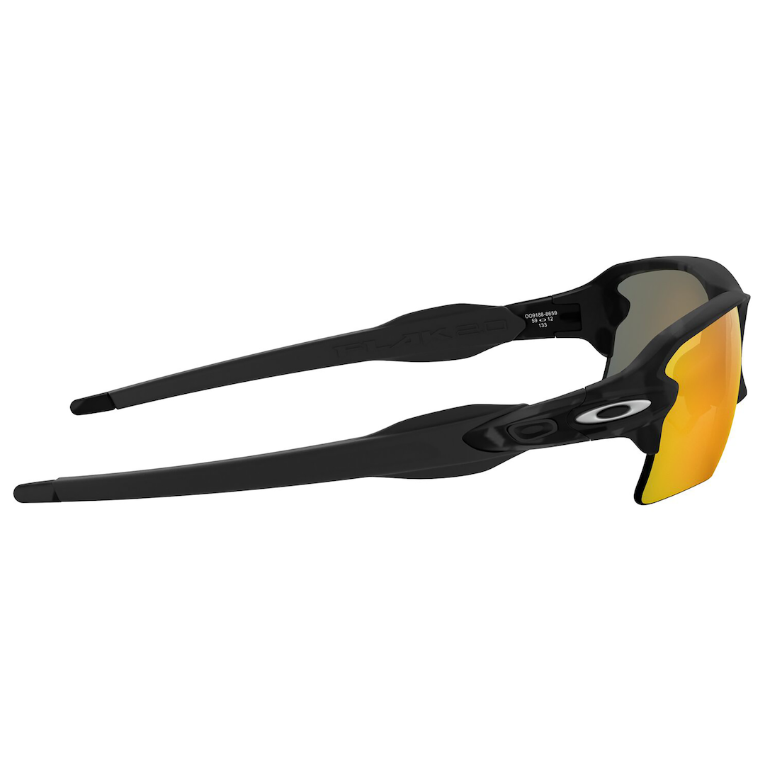 Oakley Flak 2.0 XL Sunglasses Adult (Black Camo) Prizm Ruby Lens