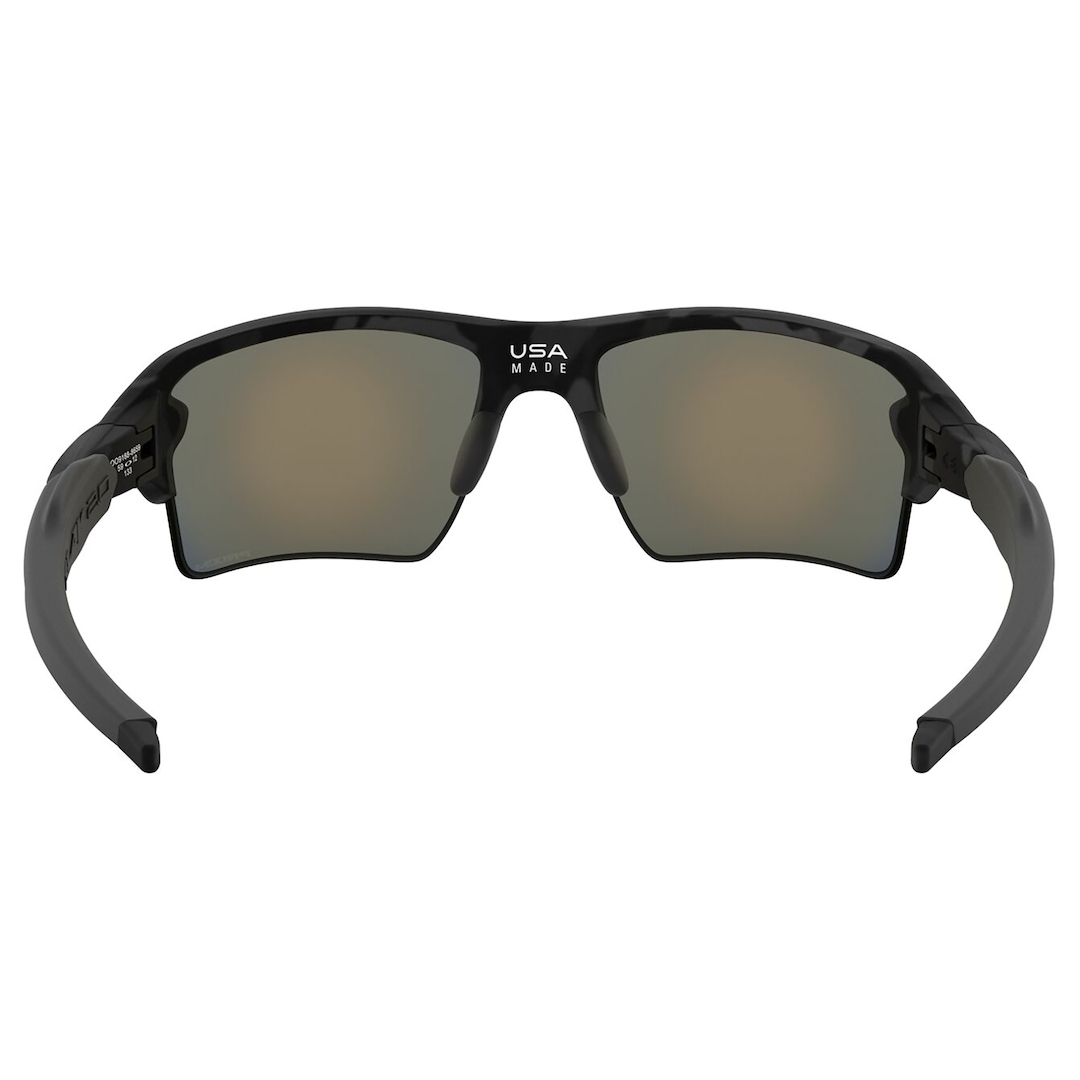 Oakley Flak 2.0 XL Sunglasses Adult (Black Camo) Prizm Ruby Lens