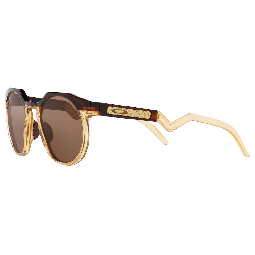 Oakley HSTN Sunglasses (Kylian Mbappé Dark Amber/Light Curry) Prizm Tungsten Lens