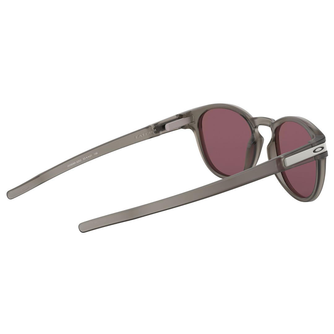 Oakley Latch Sunglasses Adult (Matte Grey Ink) Prizm Sapphire Polarized Lens