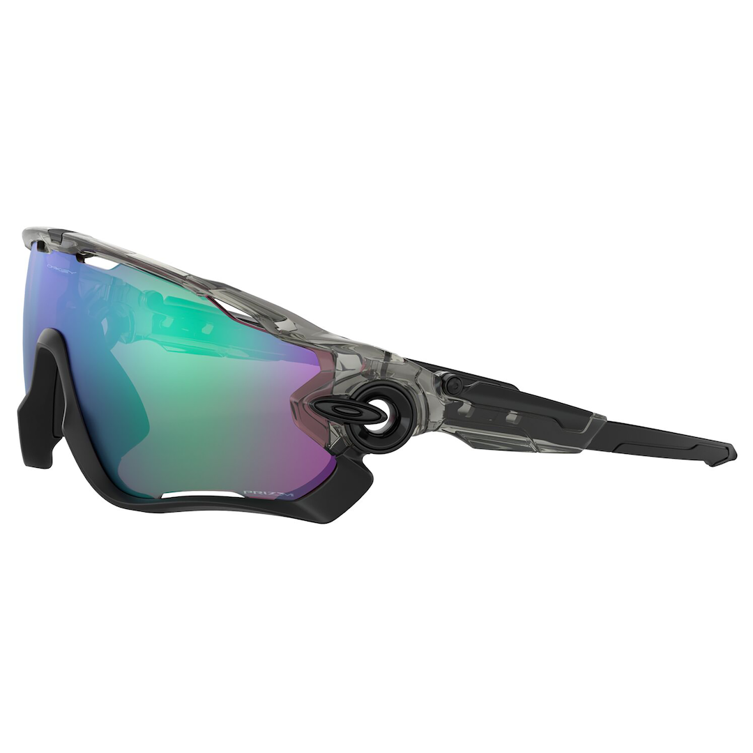 Oakley Jawbreaker Sunglasses Adult (Grey Ink) Prizm Road Jade Lens