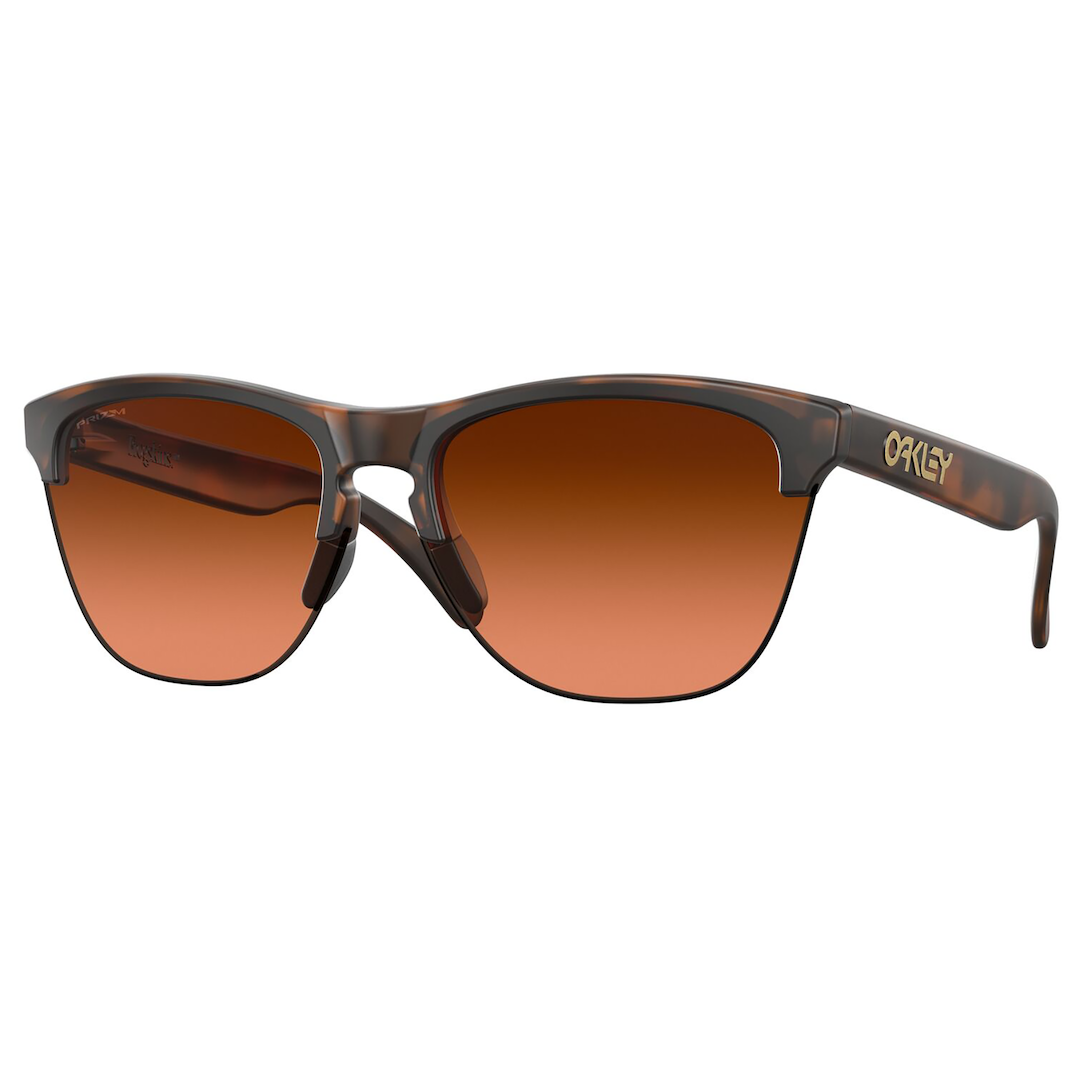 Oakley Frogskins Lite Sunglasses Adult (Matt Brown Tortoise) Prizm Brown Gradient Lens