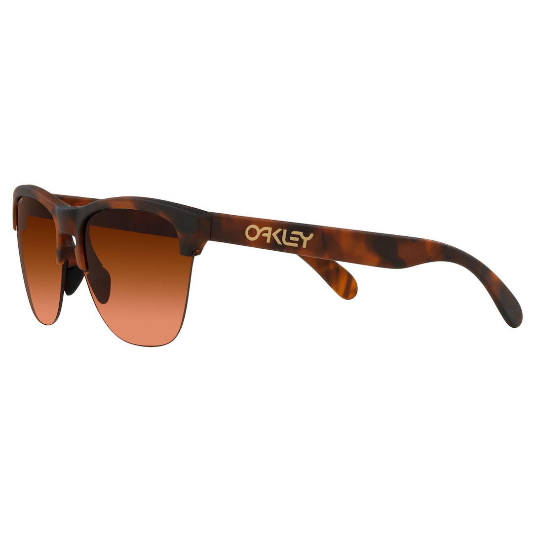 Oakley Frogskins Lite Sunglasses Adult (Matt Brown Tortoise) Prizm Brown Gradient Lens