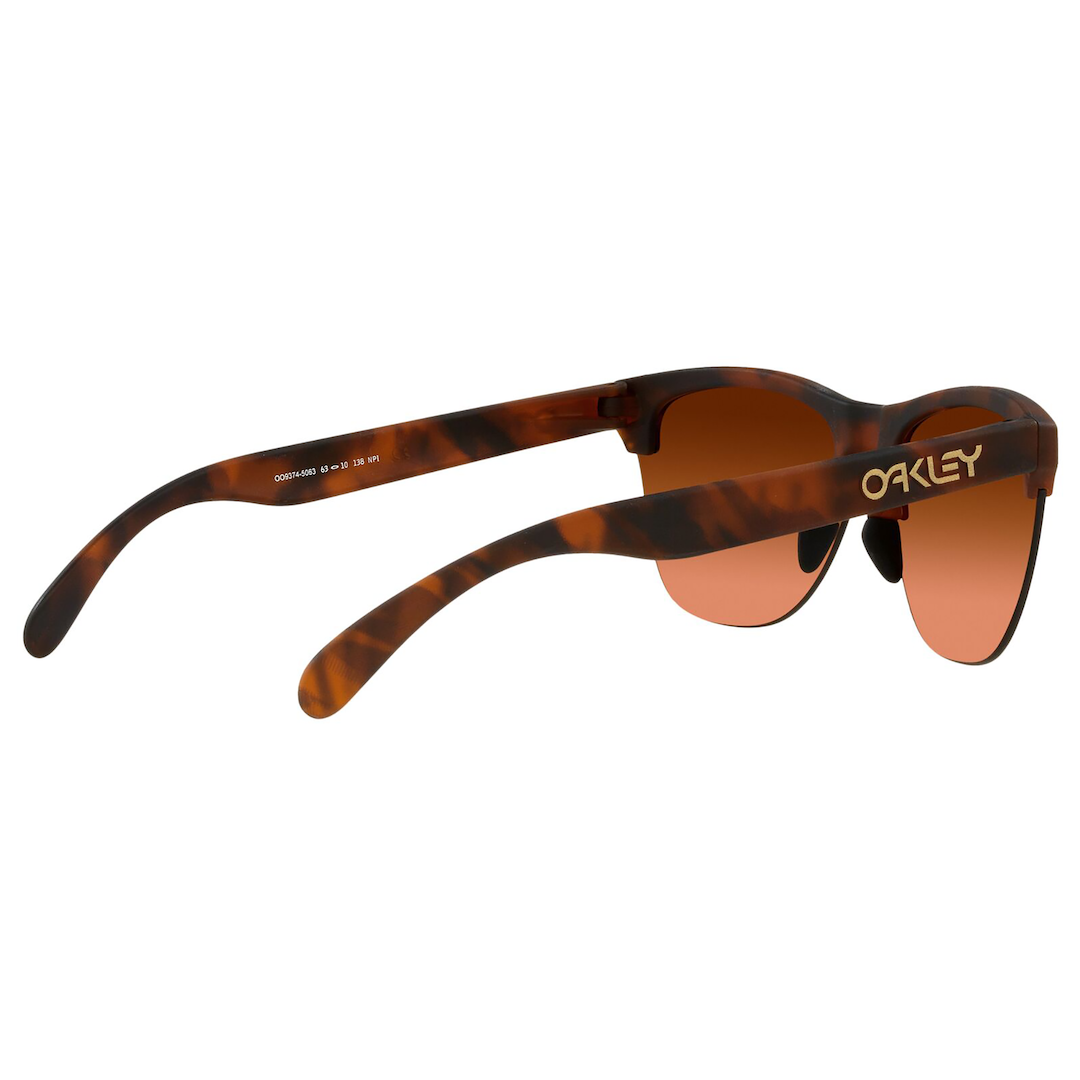 Oakley Frogskins Lite Sunglasses Adult (Matt Brown Tortoise) Prizm Brown Gradient Lens