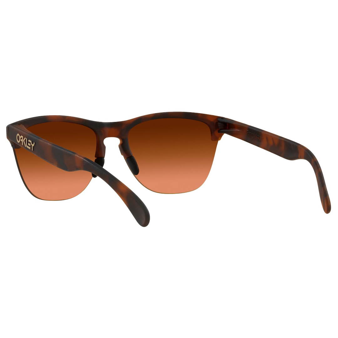 Oakley Frogskins Lite Sunglasses Adult (Matt Brown Tortoise) Prizm Brown Gradient Lens