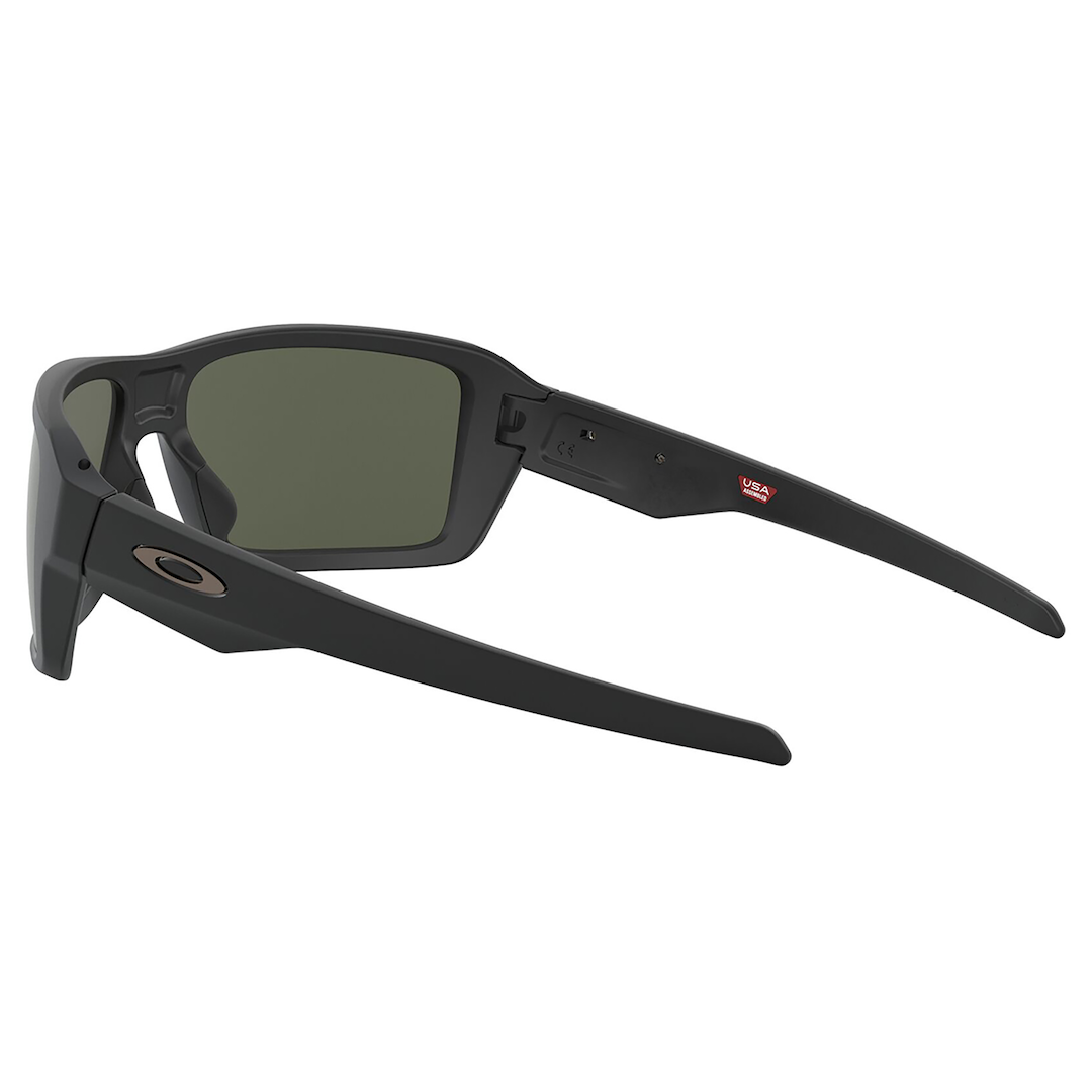 Oakley Double Edge Sunglasses Adult (Matte Black) Dark Grey Lens