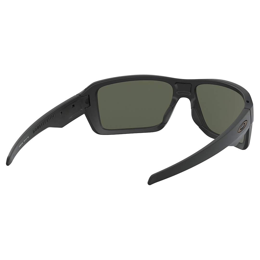 Oakley Double Edge Sunglasses Adult (Matte Black) Dark Grey Lens