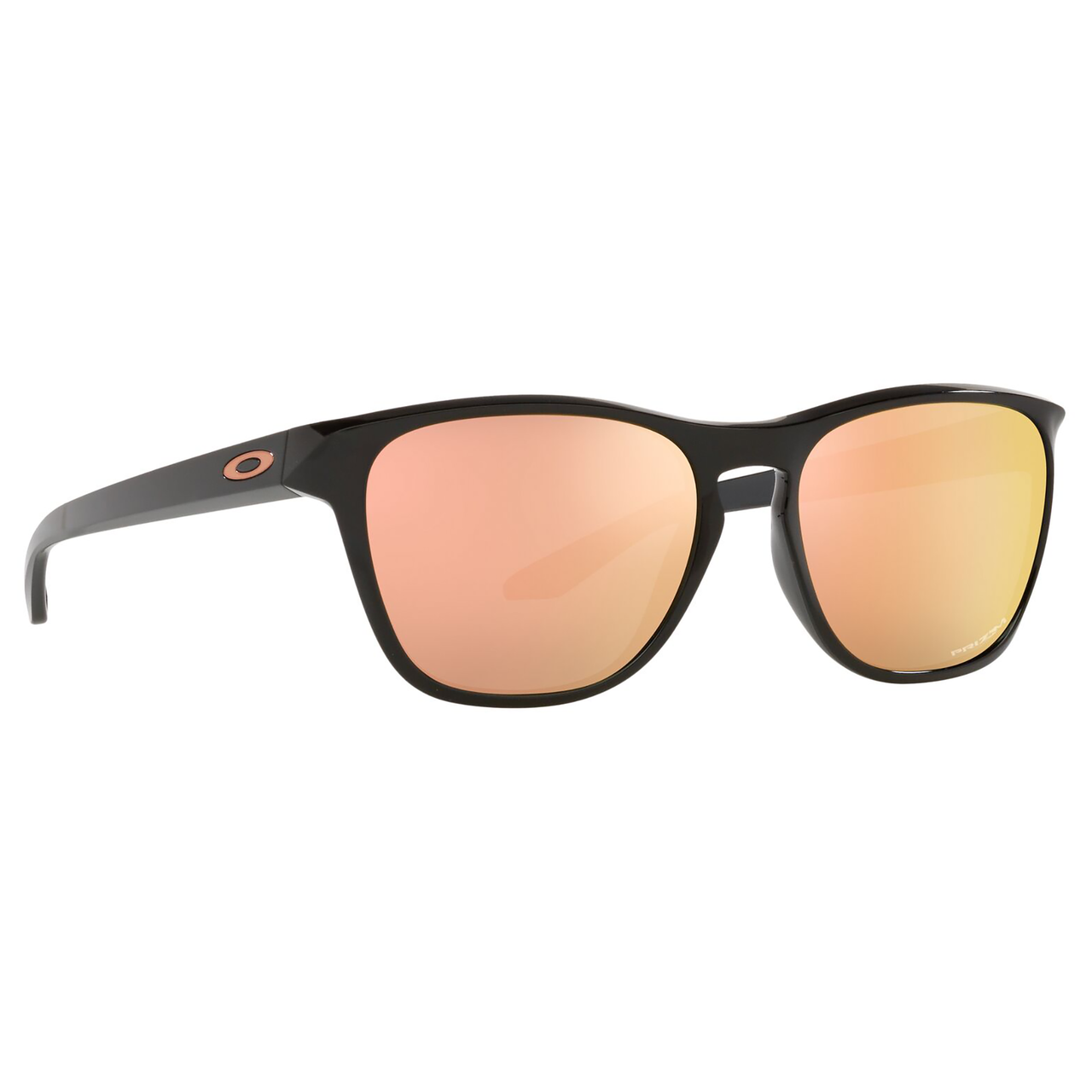Oakley Manorburn Sunglasses (Polished Black) Prizm Rose Gold Lens