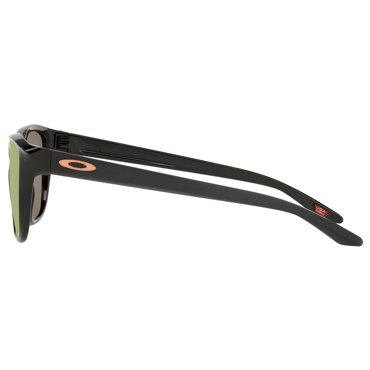 Oakley Manorburn Sunglasses (Polished Black) Prizm Rose Gold Lens