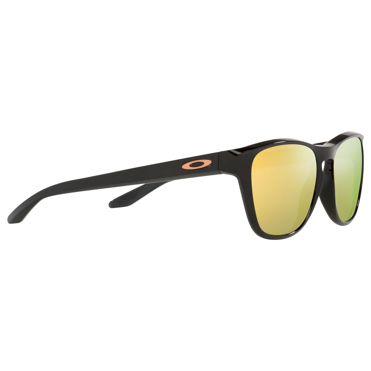 Oakley Manorburn Sunglasses (Polished Black) Prizm Rose Gold Lens