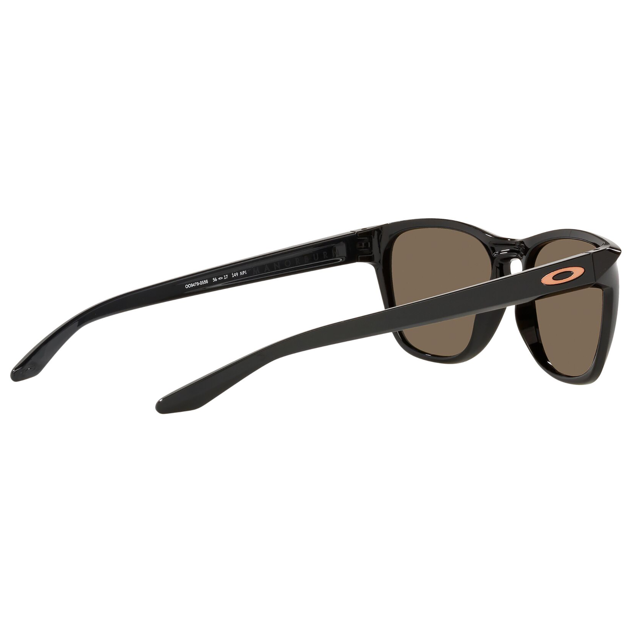 Oakley Manorburn Sunglasses (Polished Black) Prizm Rose Gold Lens