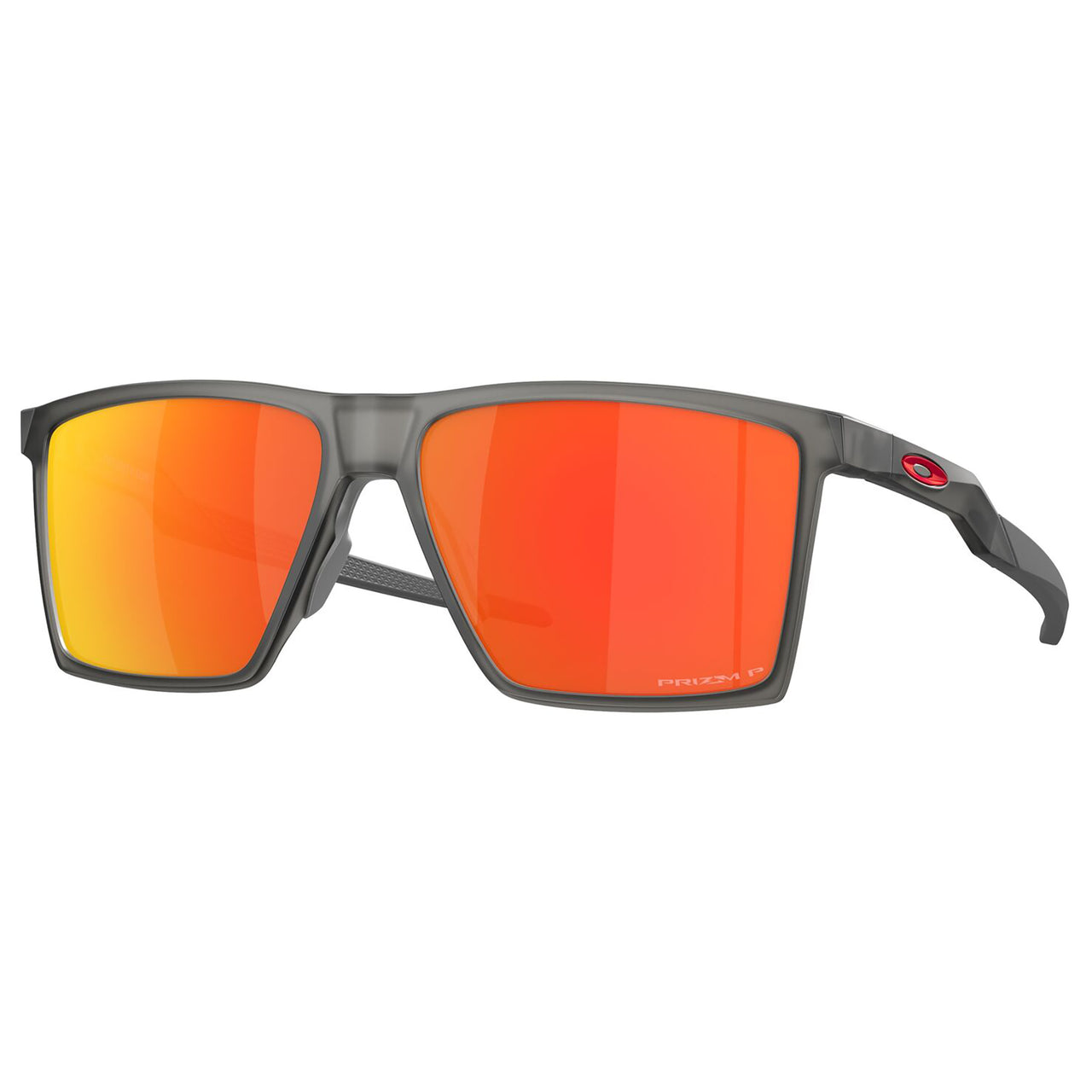 Oakley Futurity Sunglasses (Satin Grey Smoke) Prizm Ruby Polarized Lens
