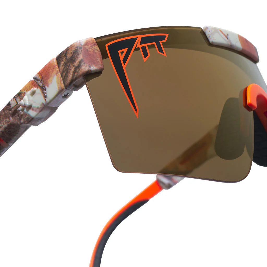 Pit Viper The Actual Bush Original 2.0 Sunglasses - HDPV Polarized Gold Lens