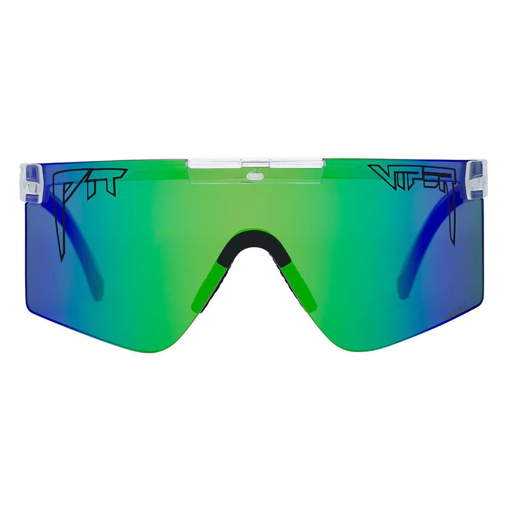 Pit Viper The Clear Original 2.0 Sunglasses - HDPV Polarized Blue/Green Lens